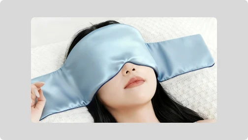 Masque de poids en soie
