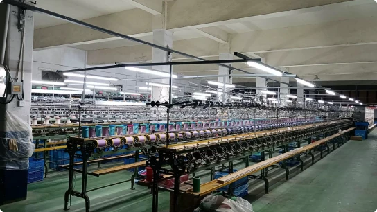 Silk Fabric Handling Area