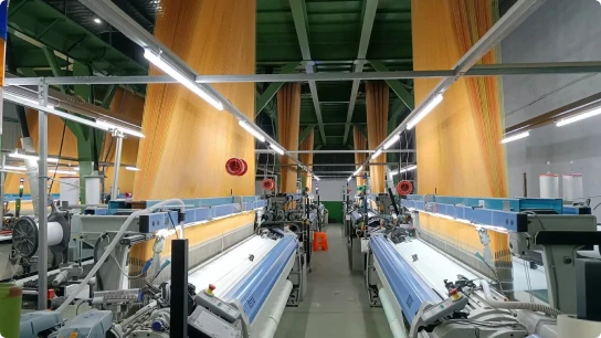 Silk Fabric Handling Area