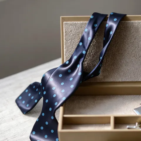 Corbata de seda personalizada
