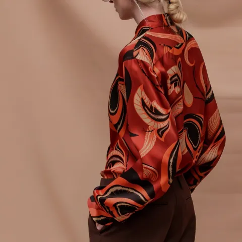 Custom Silk Shirt