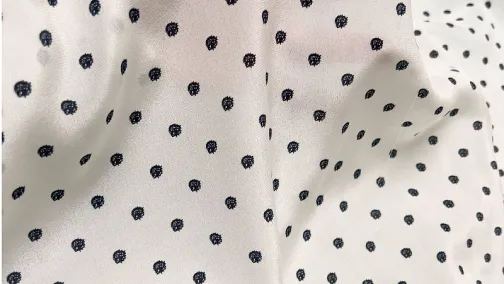 Printed Silk Crepe de Chine