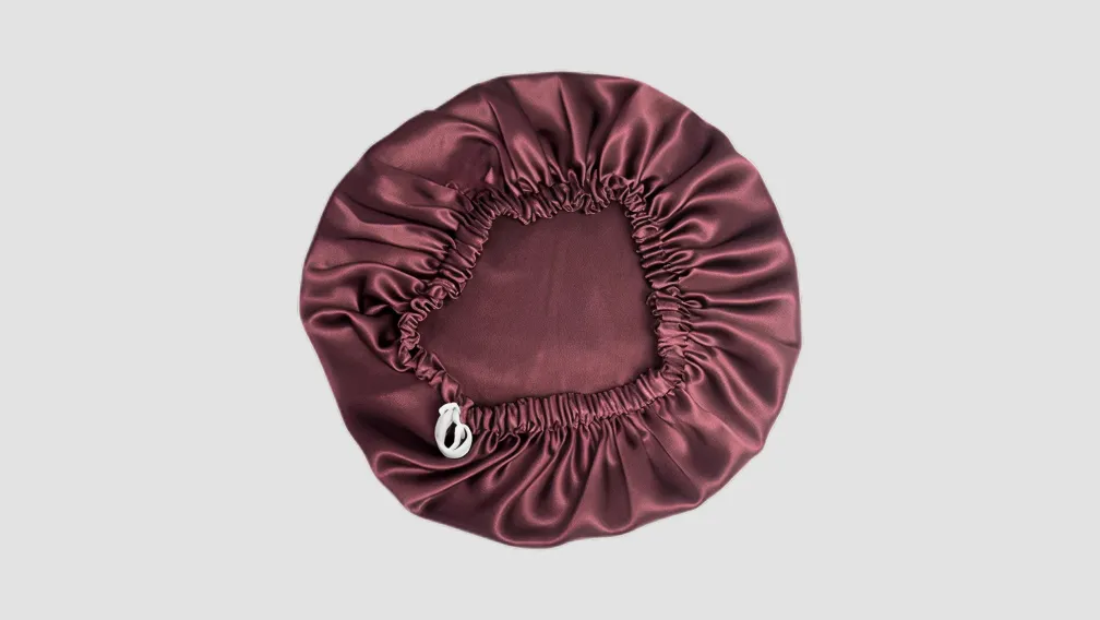 Gorro de seda para cabello largo