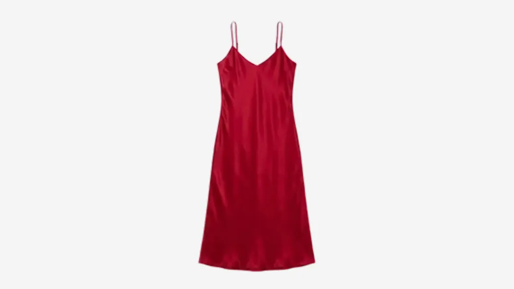Maßgeschneidertes Seidenkleid