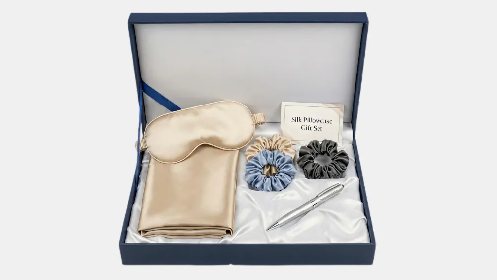 Silk Pillowcase Gift Set