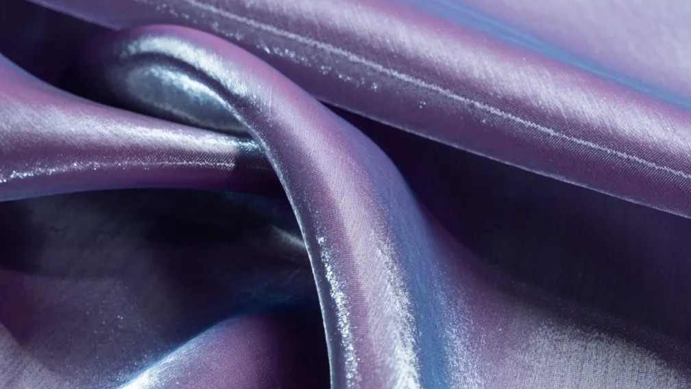Iridescent Silk Organza
