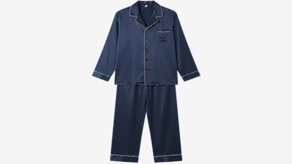 Long Silk Pajamas