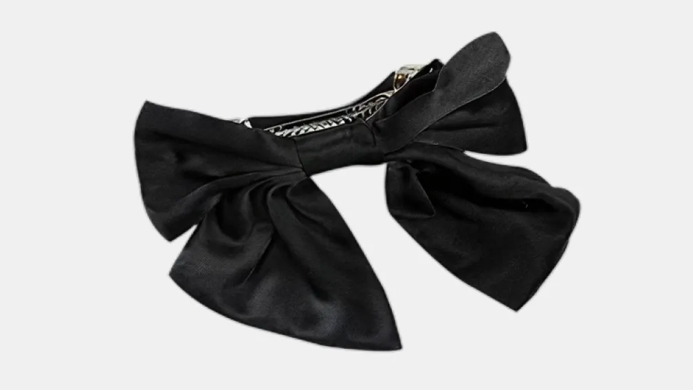 Silk hair clip