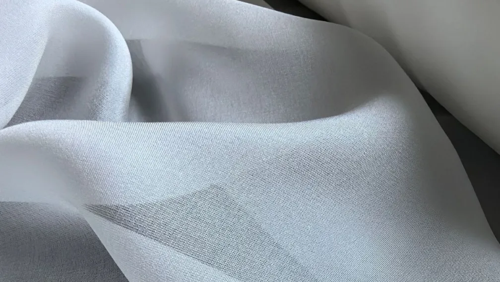 Plain Silk Chiffon Fabric