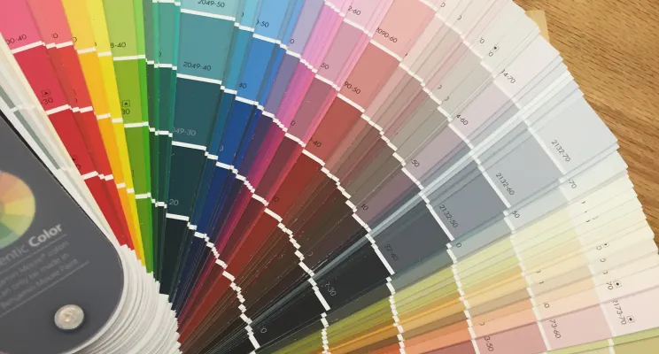 Custom color silk jacquard fabric sample