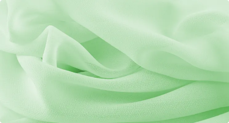 Custom Pantone Dyed Silk Georgette