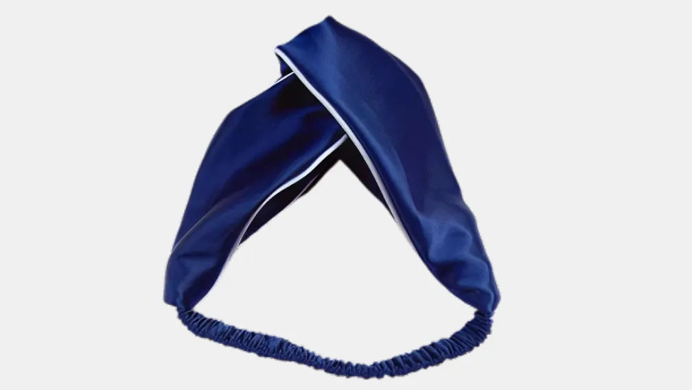 Silk Headband with piping