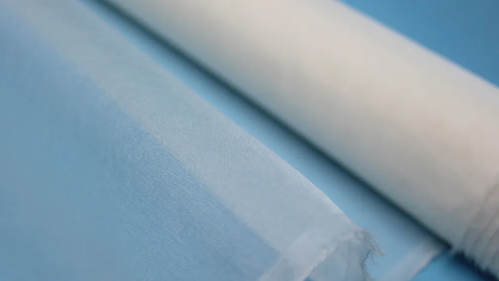 Plain Silk Organza