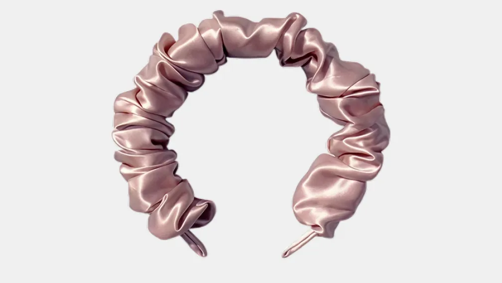Large size silk hairband