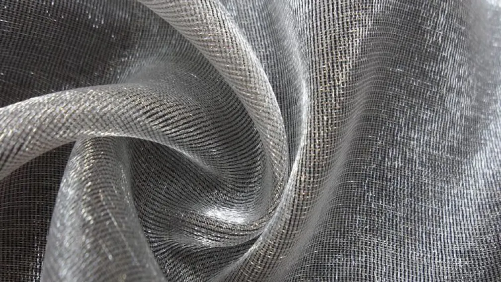 Metallic Silk Organza