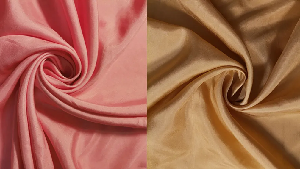 Plain Dyed Silk Dupioni