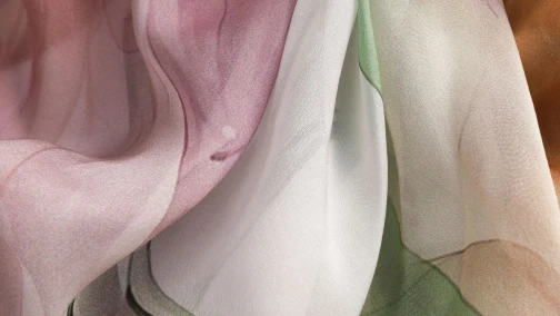 Stretch Silk Chiffon Fabric