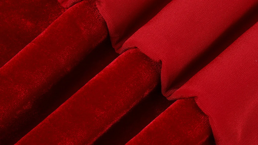 Plain Dyed Silk Velvet Fabric