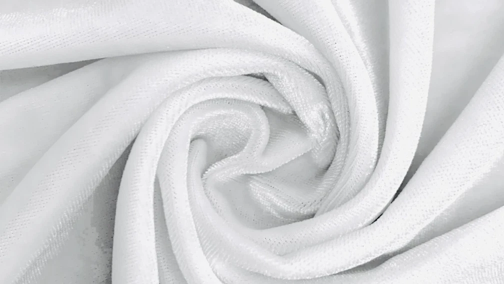 Undyed Silk Velvet Fabric