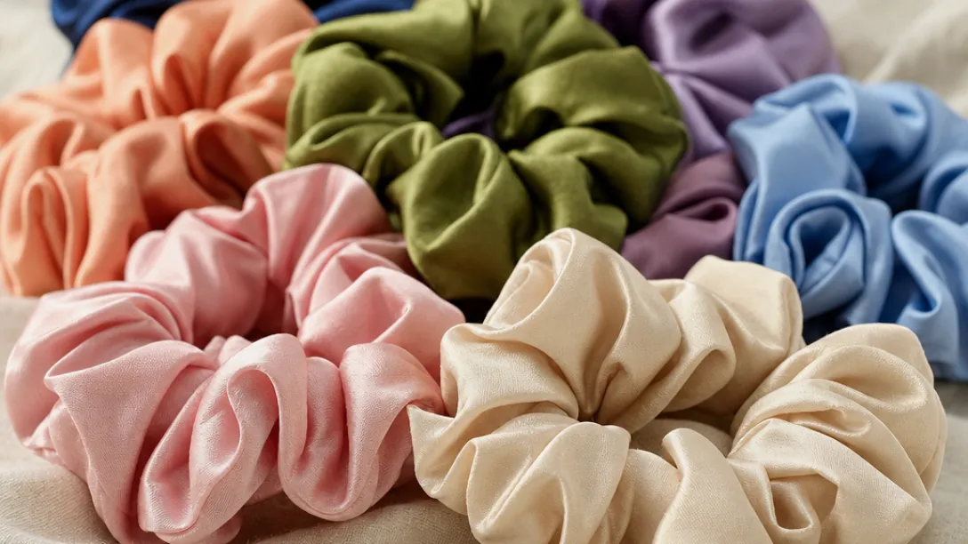 Custom Silk Scrunchies: A B2B Manufacturing Guide for Beauty and Hair Care Brands